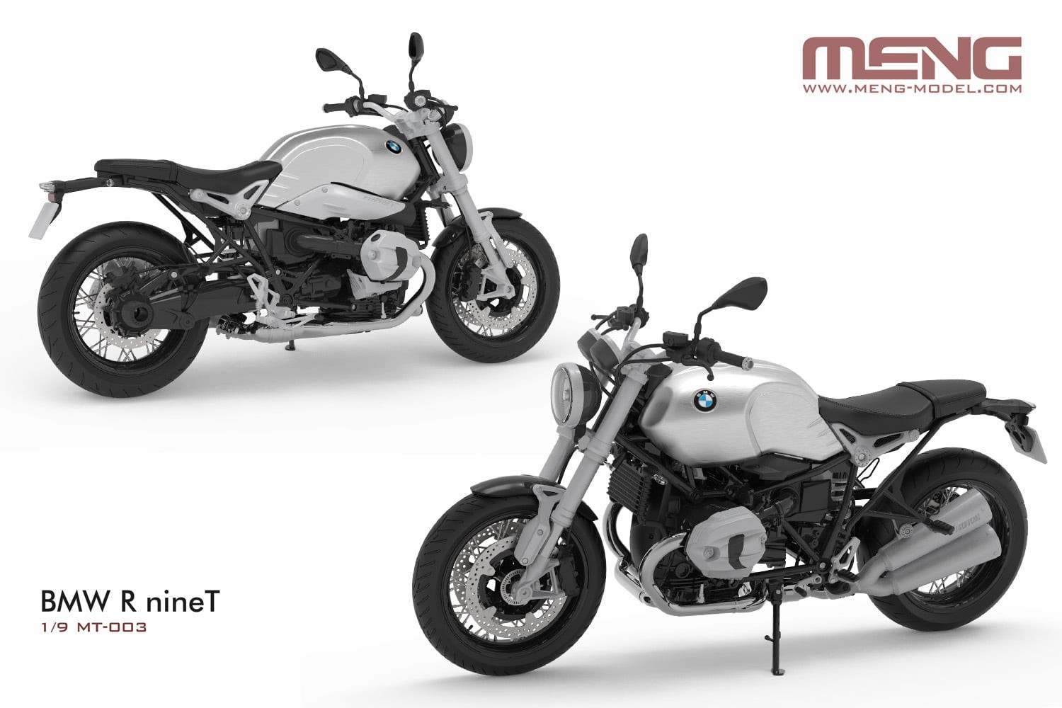 The Modelling News: Preview: BMW R 1250 GS ADV from Meng Models in 1/9th  scale